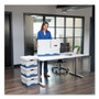 Bankers Box R-KIVE Heavy-Duty Storage Boxes, Letter/Legal Files, 12.75" x 16.5" x 10.38", White/Blue, 12/Carton View Product Image
