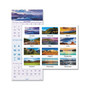 At-A-Glance Scenic 3-Month Wall Calendar - Large - Monthly - 14 Month - December 2025 to January 2027 - 3 Month Single Page Layout Product Image 
