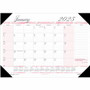 House of Doolittle Breast Cancer Awareness Compact Desk Pad - Julian Dates - Monthly - 12 Month - January 2025 to December 2025 - 1 Month Single Page Layout Product Image 