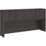 Bush Business Furniture Studio C 72W Hutch - 36" Height x 70.9" Width x 14.5" Depth - 4 Door(s) - Finish: Storm Gray, Thermofused Laminate (TFL) Product Image 