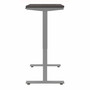 Bush Business Furniture Move 40 Series 48w X 24d Electric Height Adjustable Standing Desk - Storm Gray Rectangle Top - Silver T-shaped Base - 2 Legs - 176 lb Capacity - Height Adjustable Product Image 