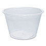Dart Conex Complements Portion/Medicine Cups, 4 oz, Plastic, Clear, 125/Bag, 20 Bags/Carton View Product Image