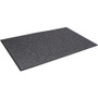 Crown Mats Oxford Wiper Scraper Mat - Floor - 60" Length x 36" Width x 0.375" Thickness - Rectangular - Olefin, Vinyl - Black, Gray Product Image 