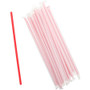 Banyan Giant Red Straws - Wrapped - 10.3" Length - Red Product Image 