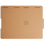 Smead 2/5 Tab Cut Legal Recycled Fastener Folder - 8 1/2" x 14" - 3/4" Expansion - 2 x 2K Fastener(s) - 2" for Folder - Top Tab Location - (SMD19880) Product Image 