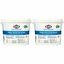 Clorox Healthcare Bleach Germicidal Wipes Bucket - Ready-To-Use - 12" Length x 12" Width - Anti-corrosive, Antibacterial - White - 110/Tub - (CLO30358PL) Product Image 