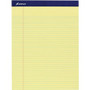 Ampad Legal Ruled Writing Pad - 100 Sheets - Legal Ruled Front Ruling - 1" Height x 8.5" Width x 11.8" Length - Smooth Surface, Perforated, Sturdy Back Product Image 