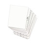 Avery-Style Preprinted Legal Bottom Tab Divider, 26-Tab, Exhibit I, 11 x 8.5, White, 25/PK Product Image 