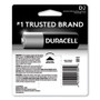 Duracell CopperTop Alkaline D Batteries, 2/Pack Product Image 