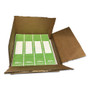 Tabbies File Pocket Handles, 9.63 x 2, Green/White,  4/Sheet, 12 Sheets/Pack Product Image 