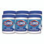 Clorox Zero Splash Bleach Packs, Regular, 12 Packs/Canister, 6 Canisters/Carton Product Image 