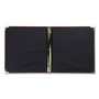Samsill Classic Collection Ring Binder, 3 Rings, 1" Capacity, 11 x 8.5, Burgundy Product Image 