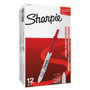 Sharpie Retractable Permanent Marker, Extra-Fine Needle Tip, Red Product Image 