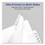Avery Individual Legal Dividers Allstate(R) Style, Letter Size, Side Tab #9 (82207) - 25 x Divider(s) - Side Tab(s) - 9 - 1 Tab(s)/Set - 8.5" Divider Width x 11" Divider Length Product Image 