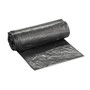 Inteplast Group High-Density Commercial Can Liners, 16 gal, 6 mic, 24" x 33", Black, 50 Bags/Roll, 20 Rolls/Carton (IBSS243306K) View Product Image