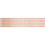 Ettore Floor Squeegee Wooden Pole Handle - 54" Length x 1" Diameter - Natural - Wood - (ETO1628CT) Product Image 