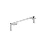 HON Mod HLPLSL30 Credenza Support Leg - 7" Height x 30" Depth - Finish: Silver Product Image 