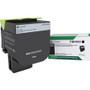 Lexmark Unison Original High Yield Laser Toner Cartridge - Black - 1 Each - (LEX71B1HK0) Product Image 