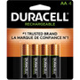 Duracell AA Rechargeable Battery 4-Packs - For General Purpose, Gaming Controller, Flashlight, Monitoring Device - Battery Rechargeable - AA - 4/Pack Product Image 