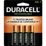 Duracell AA Rechargeable Battery 4-Packs - For General Purpose, Gaming Controller, Flashlight, Monitoring Device - Battery Rechargeable - AA - 4/Pack Product Image 