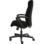 HON Ignition Chair - Black Seat Color - Vinyl Seat Material - Black Back Color - Fabric Back Material - Black Frame Color - (HONIE102UR10) Product Image 