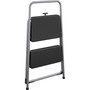 Cosco 2-Step Household Folding Step Stool - 2 Step - 200 lb Load Capacity - 17.3" Width x 18" Depth x 28.2" Height Product Image 