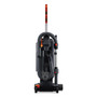 Hoover Commercial HushTone Vacuum Cleaner with Intellibelt, 15" Cleaning Path, Gray/Orange (HVRCH54115) View Product Image