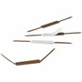 Smead Self-Adhesive Fasteners - 2" Size Capacity - Self-adhesive - Brown - Steel Product Image 