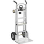 Cosco 3-in-1 Assist Series Hand Truck - 1000 lb Load Capacity - 4 Casters - Aluminum - 19" Width x 21" Depth x 47.50" Height - Silver Gray Product Image 