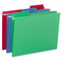 Smead FasTab 1/3 Tab Cut Letter Recycled Hanging Folder - 8 1/2" x 11" - Top Tab Location - Assorted Tab Position - 11 pt. - 2 Plys - (SMD64031) Product Image 