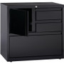 Lorell 30" Personal Storage Center Lateral File - 30" Width x 18.6" Depth x 28" Height - 3 x Drawer(s) for File, Box - (LLR60933) Product Image 