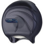 San Jamar Soloette 9" JBT Dispenser - Roll Dispenser - 1 x Roll - 12" Height x 10.3" Width x 5.6" Depth - Plastic - Black Pearl Product Image 