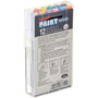 uni-Paint Permanent Marker, Fine Bullet Tip, Assorted Colors, 12/Set Product Image 