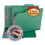 Smead Colored 1/3 Tab Cut Letter Recycled Fastener Folder - 8 1/2" x 11" - 2" Expansion - 2 x 2S Fastener(s) - 2" for Folder - Top Tab Location - (SMD14938) Product Image 