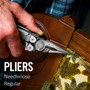 LEATHERMAN, Wave Plus Multitool with Premium Replaceable Wire Cutters, Spring-Action Scissors and Nylon Sheath, Stainless Steel Product Image 