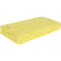 Genuine Joe Cellulose Sponges - 6" Height x 3.7" Width x 1.6" Thickness - 24 / Carton - Cellulose Product Image 