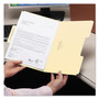 Smead SuperTab 1/3 Tab Cut Legal Recycled Top Tab File Folder - 8 1/2" x 14" - 3/4" Expansion - Top Tab Location - Assorted Tab Position - 11 pt. Product Image 