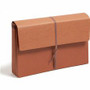 Smead Legal Recycled File Wallet - 8 1/2" x 14" - Capacity3 1/2" Expansion - Redrope - 30% Recycled Product Image 