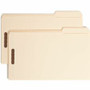 Smead 1/3 Tab Cut Legal Recycled Fastener Folder - 8 1/2" x 14" - 2 x 2K Fastener(s) - Top Tab Location - Third Tab Position - 11 pt. Product Image 