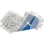 Rubbermaid Commercial Looped Fringe Finish Mop - 5" Width x 18" Length - Rayon, Synthetic - (RCPE05200WHCT) Product Image 