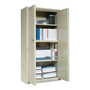 FireKing Storage Cabinet, 36w x 19.25d x 72h, UL Listed 350 Degree, Parchment Product Image 