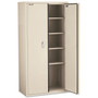 FireKing Storage Cabinet, 36w x 19.25d x 72h, UL Listed 350 Degree, Parchment Product Image 