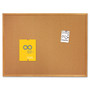 Classic Series Cork Bulletin Board, 24 X 18, Oak Finish Frame (QRT301) Product Image 