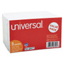 Universal Unruled Index Cards, 3 x 5, White, 500/Pack Product Image 