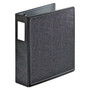 Cardinal SuperLife Easy Open Locking Slant-D Ring Binder, 3 Rings, 3" Capacity, 11 x 8.5, Black (CRD14032) Product Image 