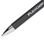 Paper Mate FlexGrip Elite Ballpoint Pen, Retractable, Medium 1 mm, Black Ink, Black Barrel, Dozen Product Image 