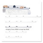 Safco Sheet File Hanging Clamps, 100 Sheets Per Clamp, 30" Length, 6/Carton Product Image 