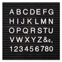 Quartet Character Sets, Pin, White, 1"h, 300/Set Product Image 