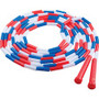 Champion Sports Plastic Segmented Jump Rope - 16 ft Length - White, Red, Blue - Plastic - (CSIPR16) Product Image 
