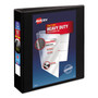 Avery Heavy-Duty Non Stick View Binder with DuraHinge and Slant Rings, 3 Rings, 2" Capacity, 11 x 8.5, Black, (5500) Product Image 